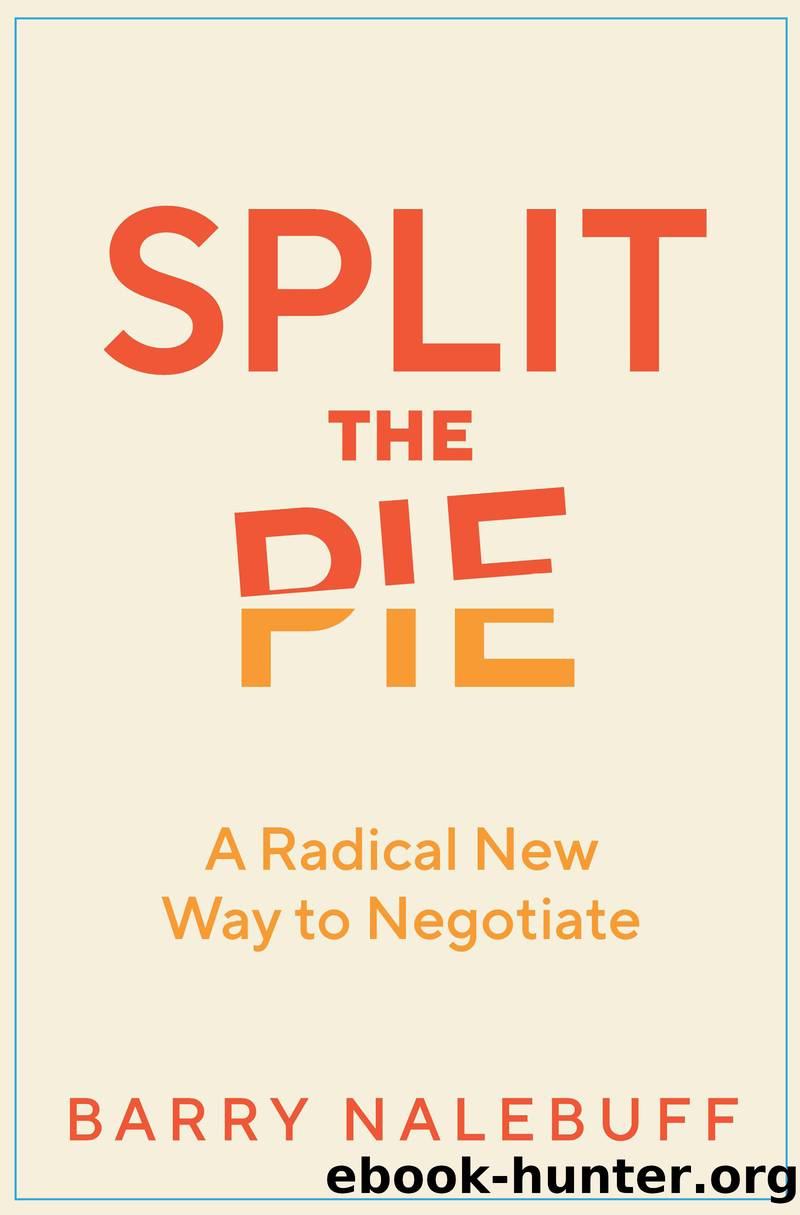 Split the Pie by Barry Nalebuff