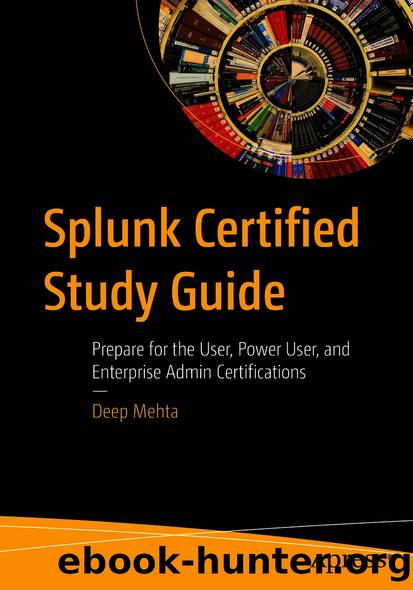 Splunk Certified Study Guide by Deep Mehta