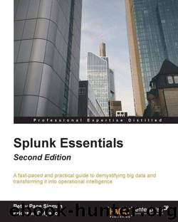 Splunk Essentials - Second Edition by Betsy Page Sigman & Erickson Delgado
