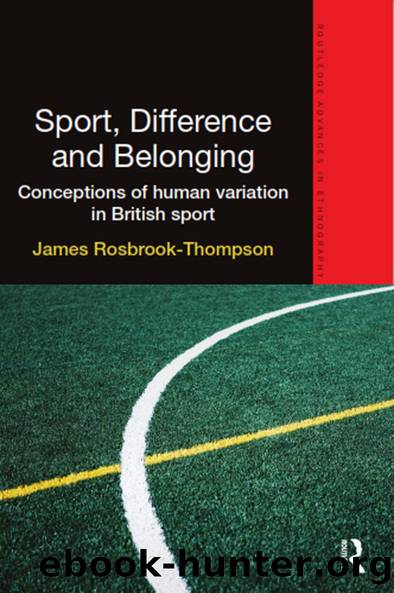 Sport, Difference and Belonging by James Rosbrook-Thompson