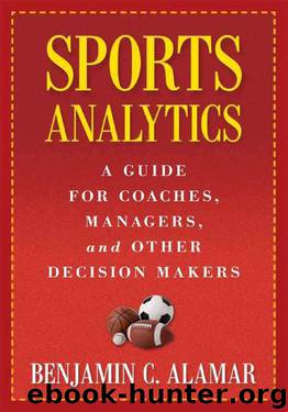 Sports Analytics: A Guide for Coaches, Managers, and Other Decision Makers by Alamar Benjamin C