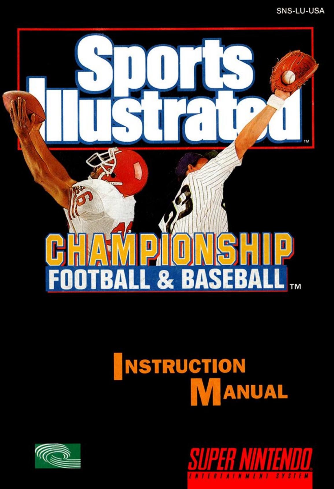 Sports Illustrated Championship Football & Baseball (USA) by Jonathan Grimm