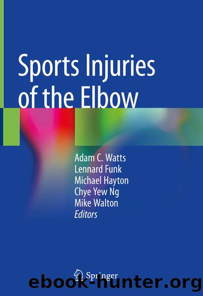 Sports Injuries of the Elbow by Unknown