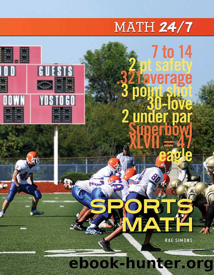 Sports Math by Rae Simons