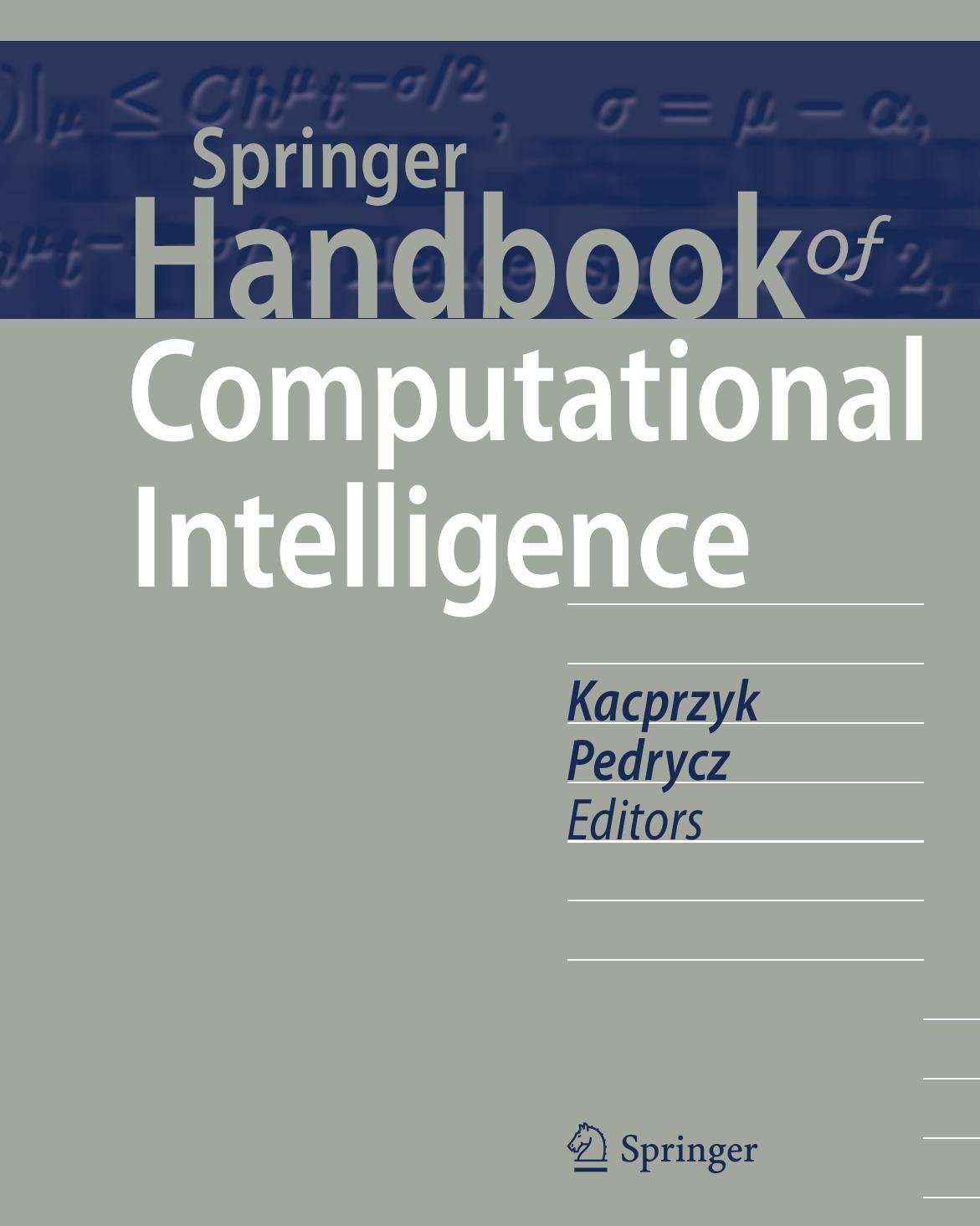 Springer Handbook of Computational Intelligence (2015) by Unknown