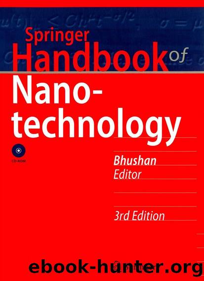 Springer Handbook of Nanotechnology by Bharat (Ed.) Bhushan