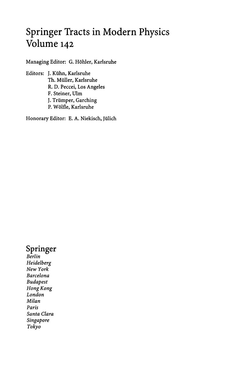 Springer Tracts in Modern Physics by Phonon Raman Scattering in Semniconductors Quantum Wells & Superlattices Vol. 142(1998)(249)