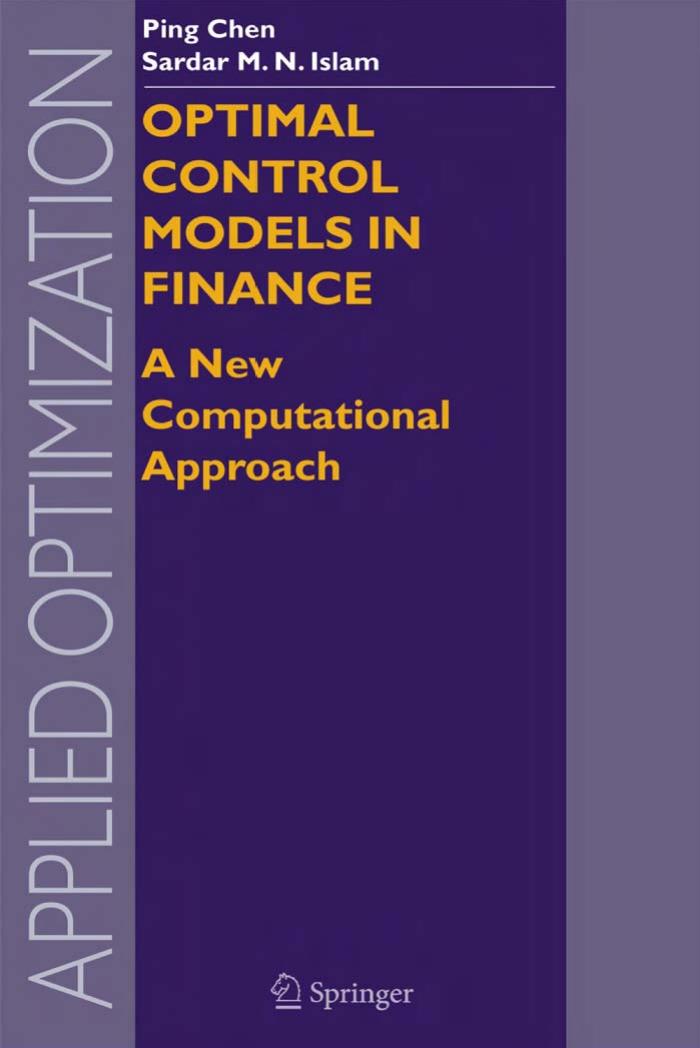 Springer.Optimal Control Models In Finance A New Computational Approach (2005) YYePG OCR 7.0.2.6 LotB by Unknown