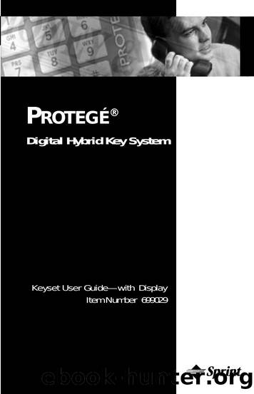 Sprint Protege Keyset with Display by Unknown