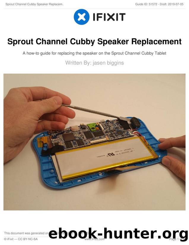 Sprout Channel Cubby Speaker Replacement by Unknown