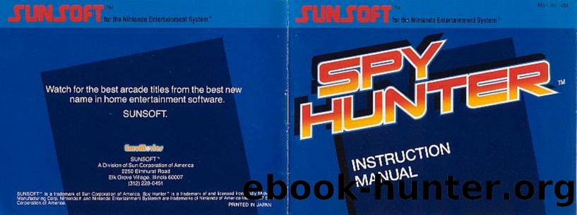 Spy Hunter (U) [!]-manual by Unknown