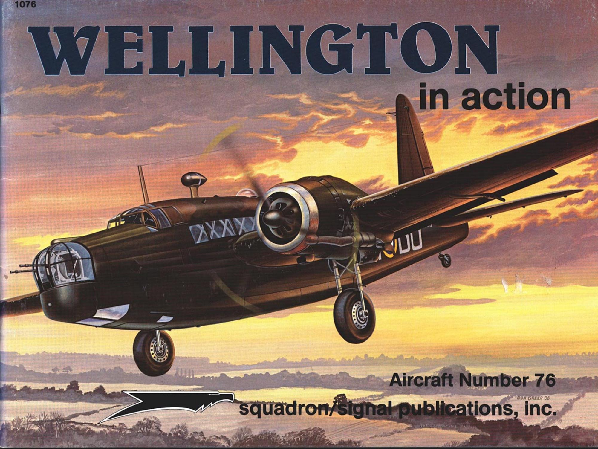 Squadron Signal - Aviation - In Action - 1076 by Vickers Wellington
