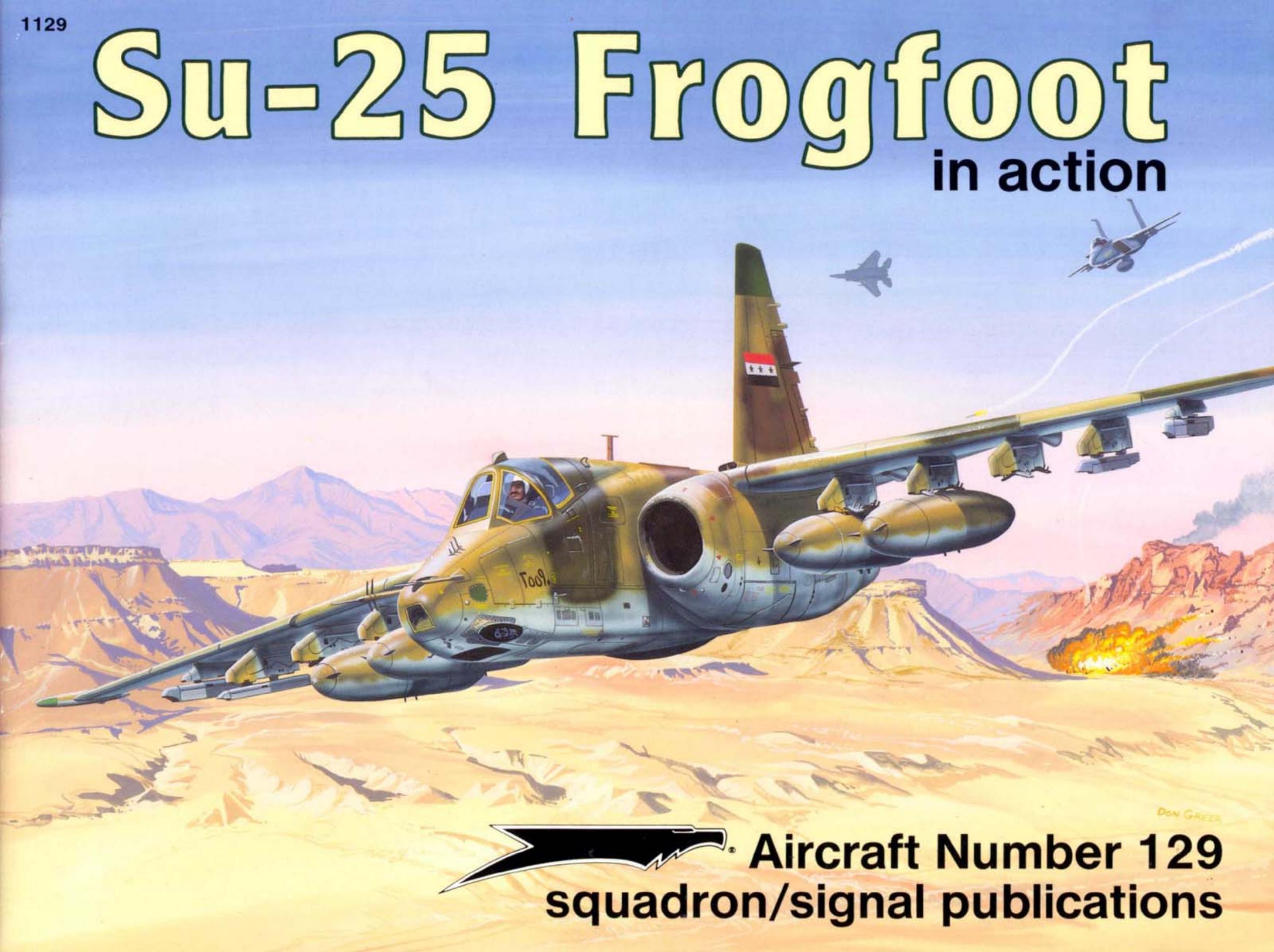 Squadron Signal - Aviation - In Action - 1129 by Sukhoi Su-25 Frogfoot