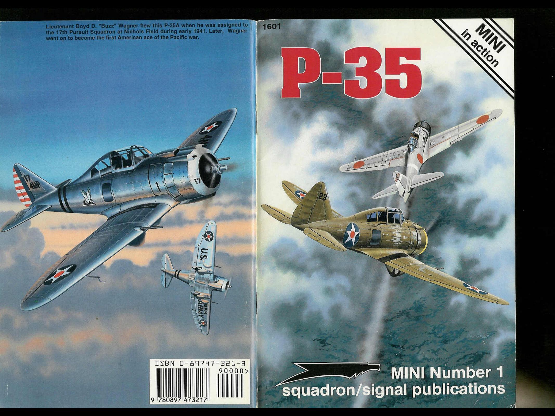 Squadron Signal - Aviation - Mini In Action - 1601 by Seversky P-35