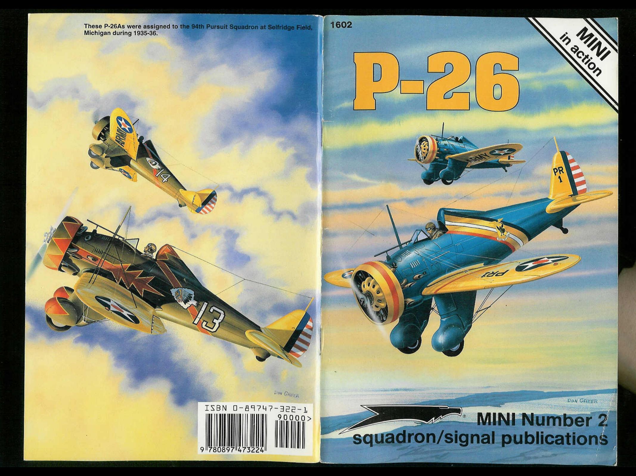 Squadron Signal - Aviation - Mini In Action - 1602 by P-26