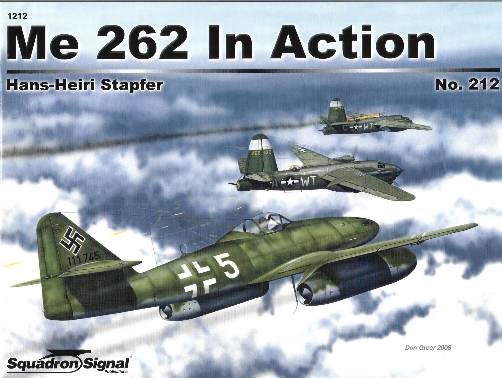 Squadron Signal 1212 Me 262 by Unknown