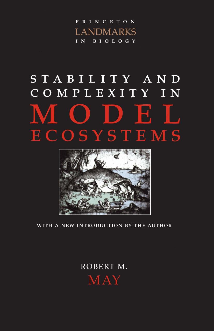 Stability and Complexity in Model Ecosystems by Robert M May