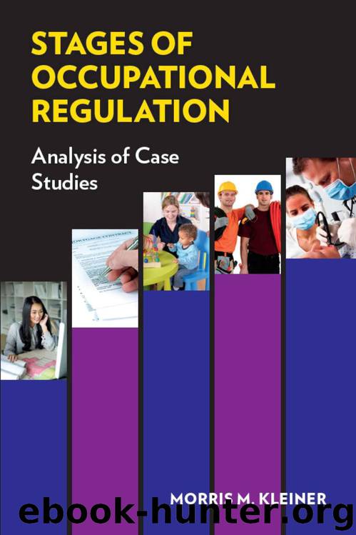 Stages of Occupational Regulation: Analysis of Case Studies by Morris Kleiner