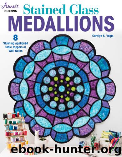 Stained Glass Medallions by Carolyn S Vagts