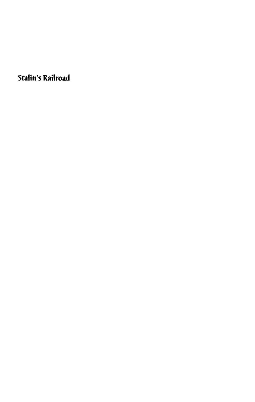 Stalin's Railroad: Turksib and the Building of Socialism by Matthew J. Payne