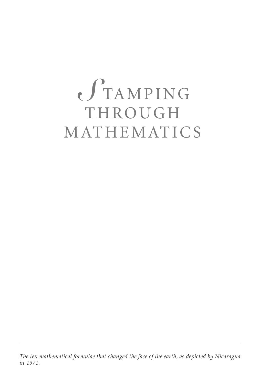 Stamping through mathematics by Robin J. Wilson