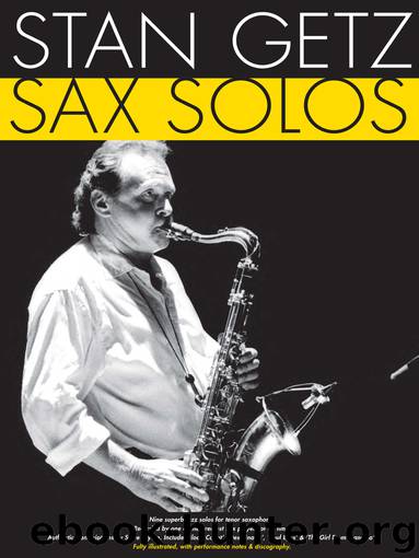 Stan Getz Sax Solos by Getz Stan
