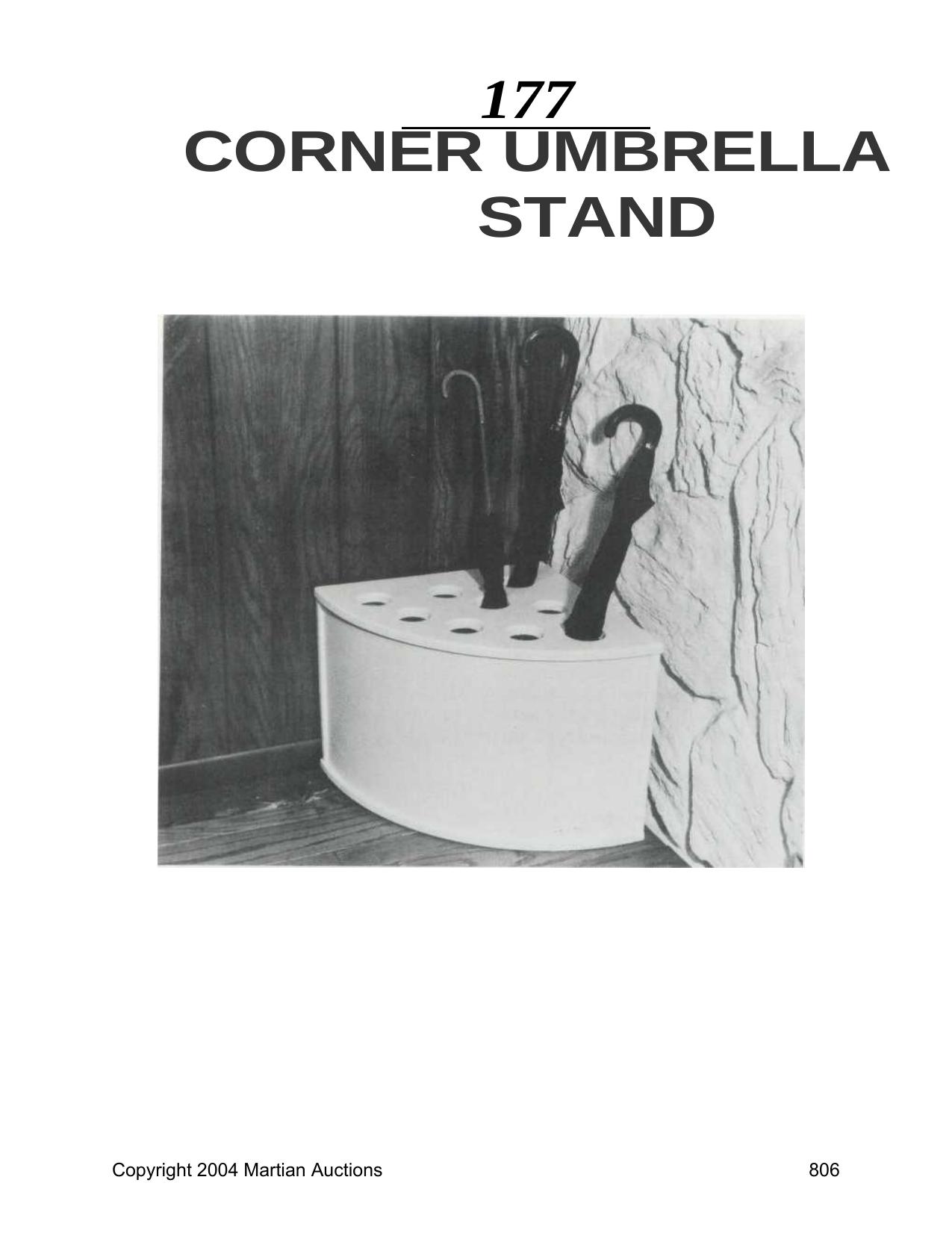 Stand by Corner Umbrella Stand