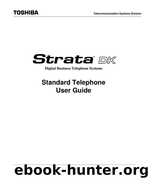 Standard Telephone User Guide by EZ Manuals