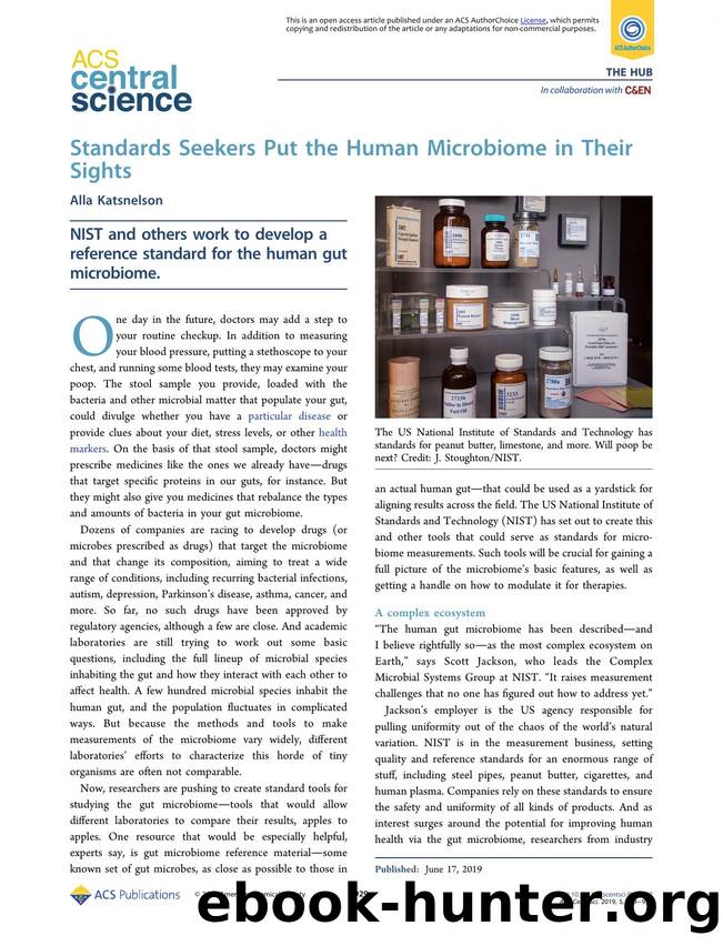 Standards Seekers Put the Human Microbiome in Their Sights by Alla Katsnelson