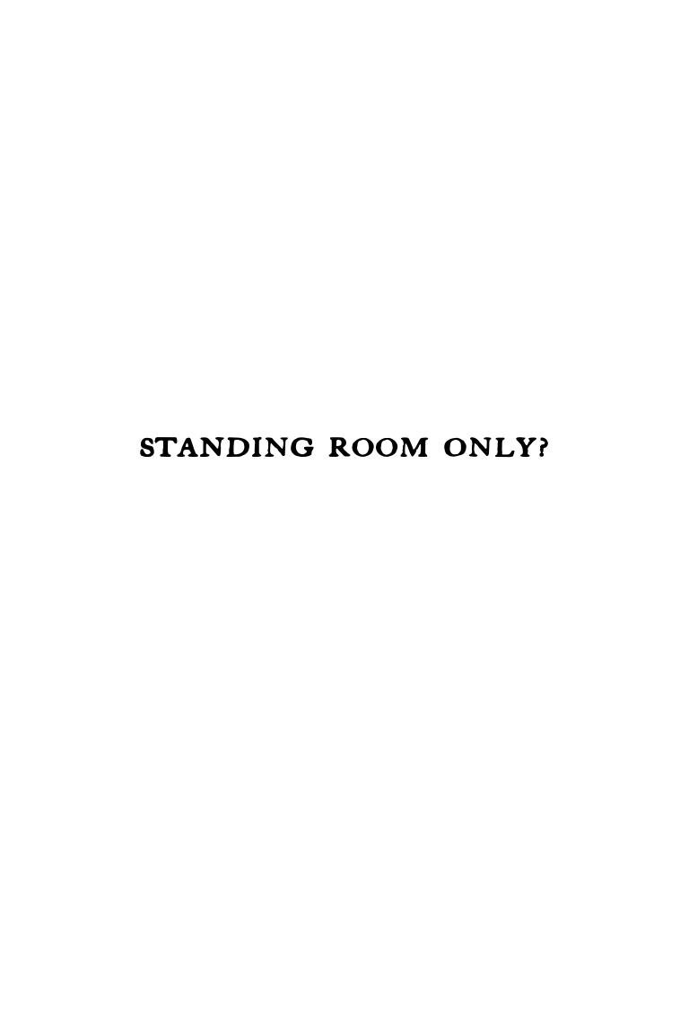 Standing Room Only? by Edward Alsworth Ross