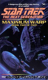 Star Trek - TNG - 63 - Maximum Warp, Book Two by Dave Galanter & Greg Brodeur