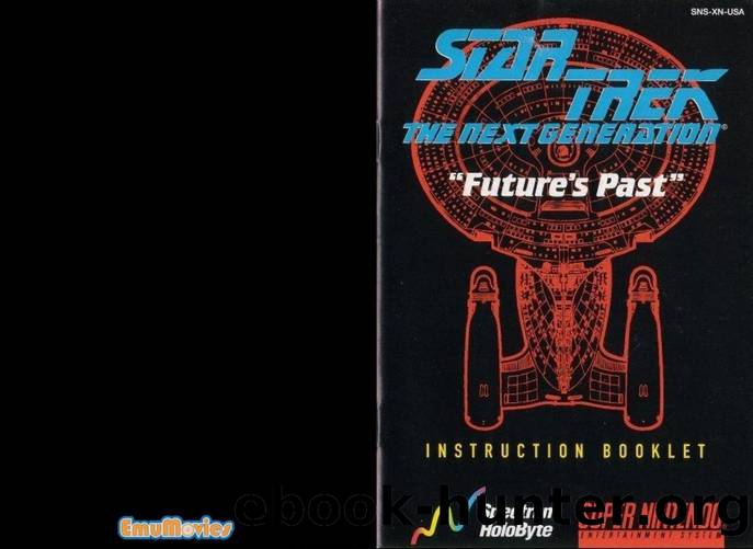 Star Trek - The Next Generation by Future's Past (USA)-manual