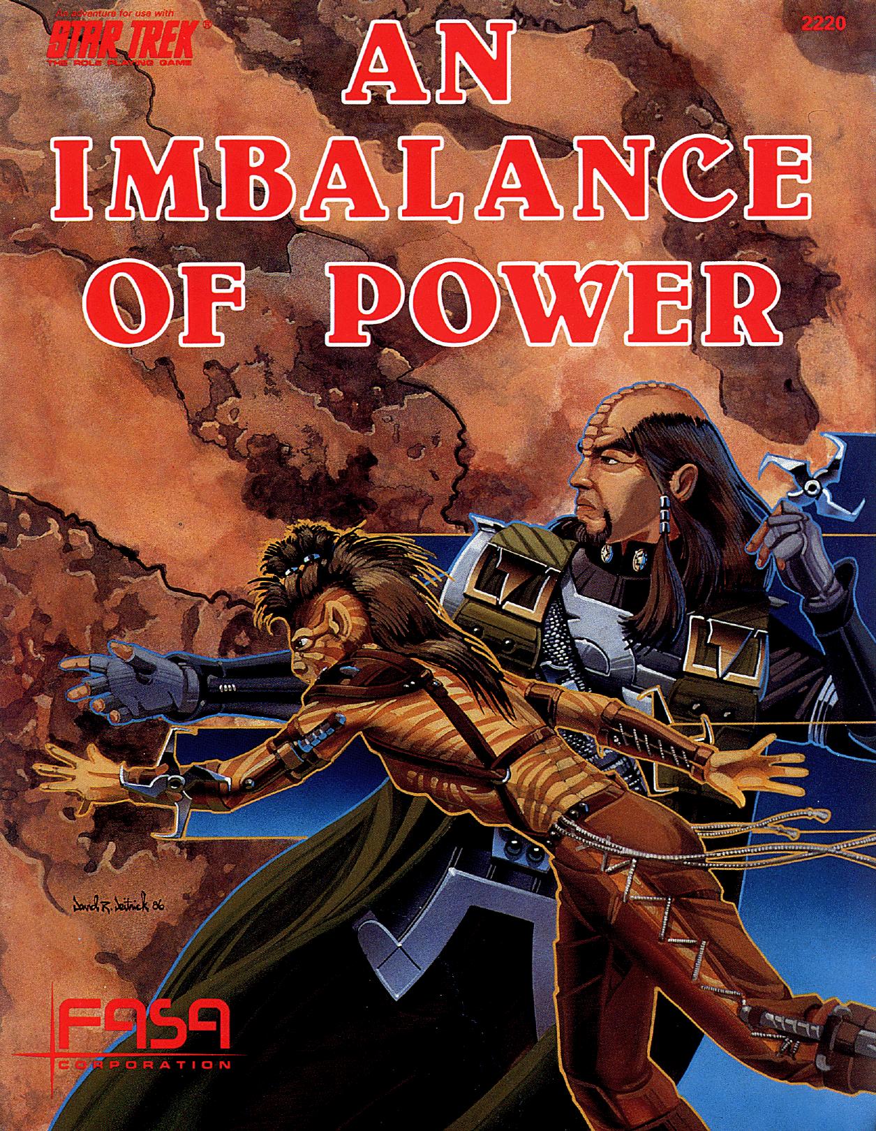 Star Trek An Imbalance of Power by Unknown