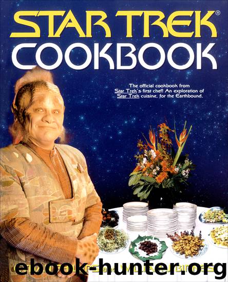 Star Trek Cookbook by Ethan Phillips & William J. Birnes
