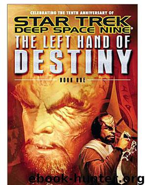 Star Trek DS9 - The Left Hand of Destiny 1 by J. G. Hertzler & Jeffrey Lang