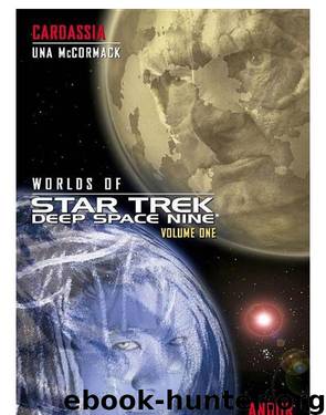 Star Trek DS9 - Worlds of Deep Space Nine 1, CARDASSIA, ANDOR by Una Mccormack & Heather Jarman