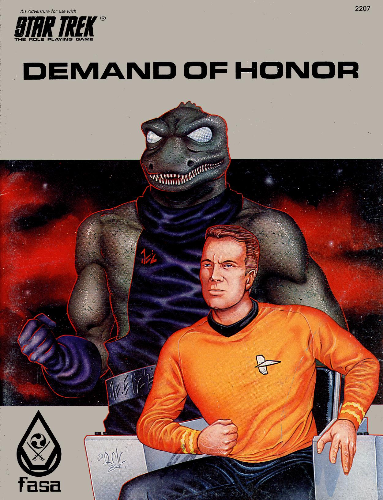 Star Trek Demand of Honor by Unknown