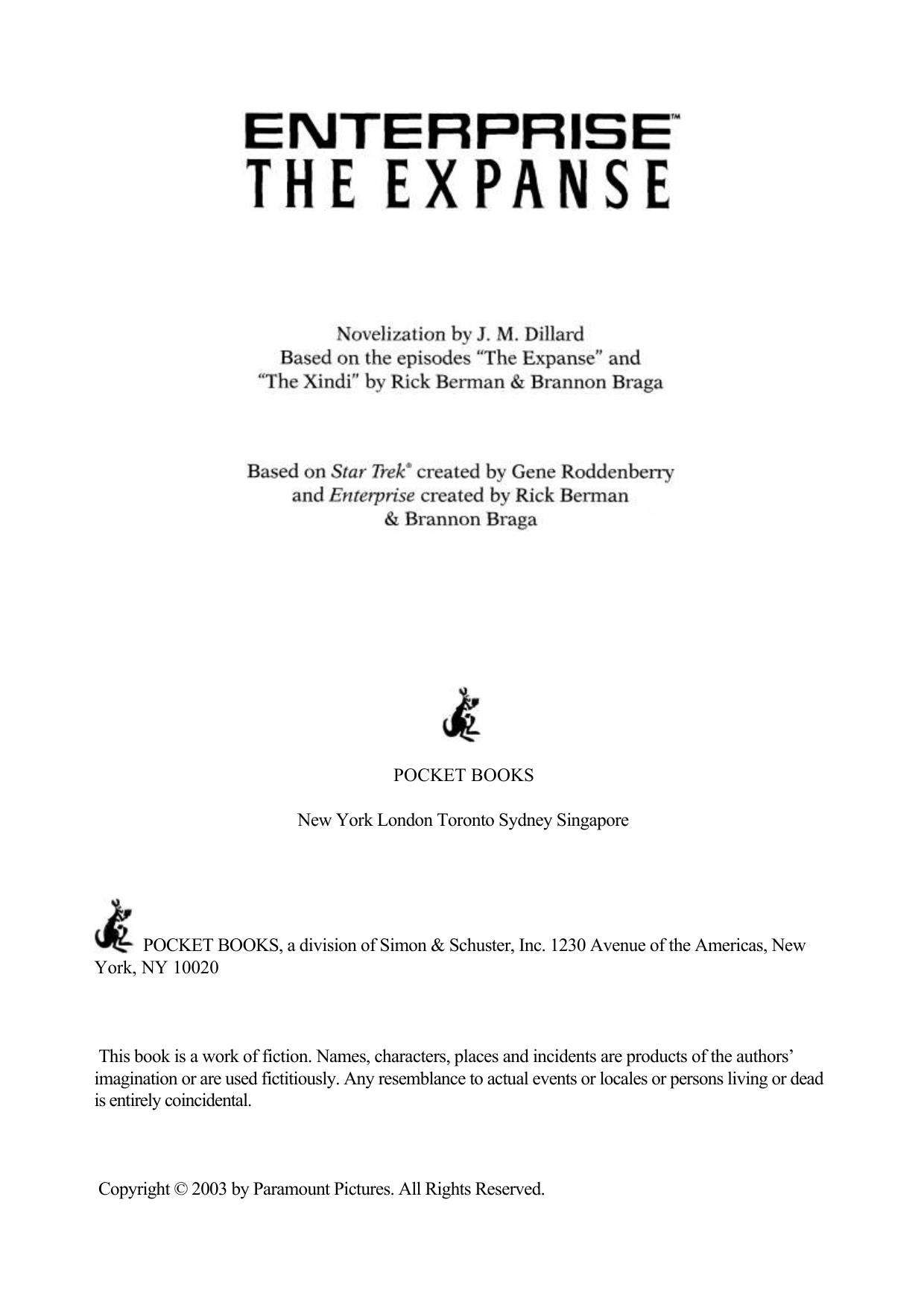 Star Trek Enterprise The Expanse by Unknown