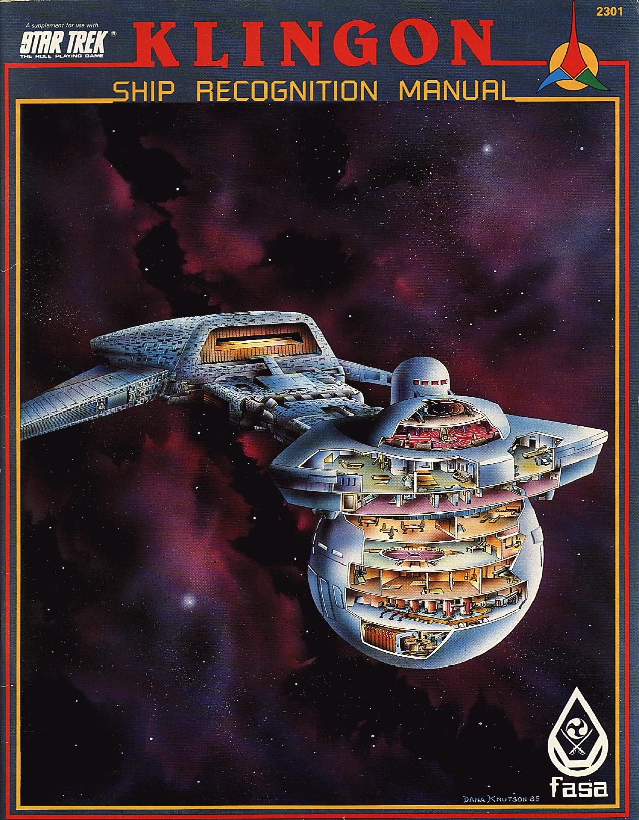 Star Trek Klingon Ship Recognition Manual by Unknown