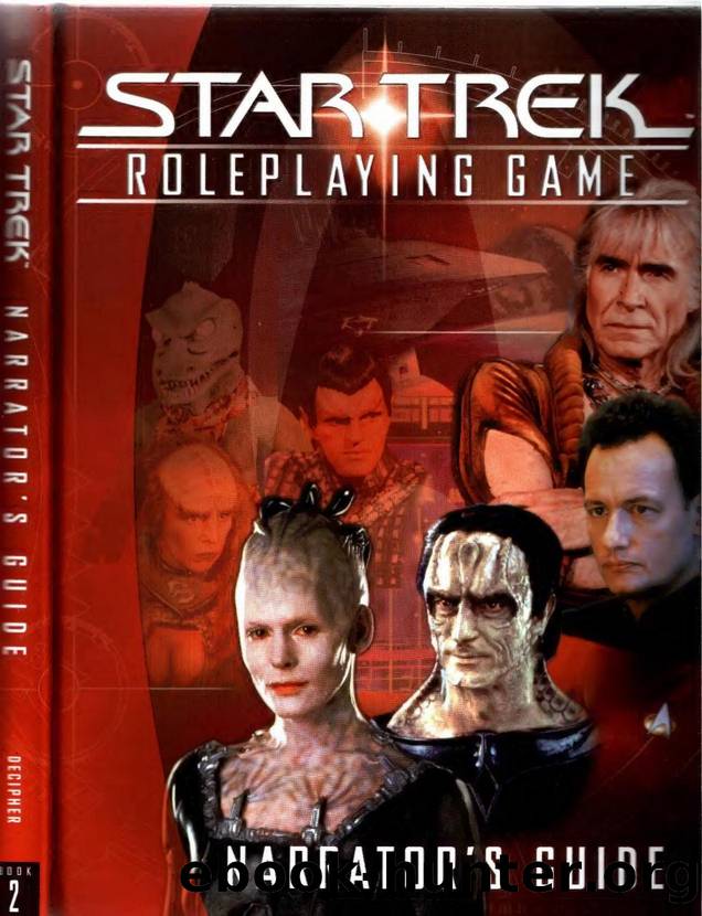 Star Trek Roleplaying Game (Decipher) by Narrator's Guide text
