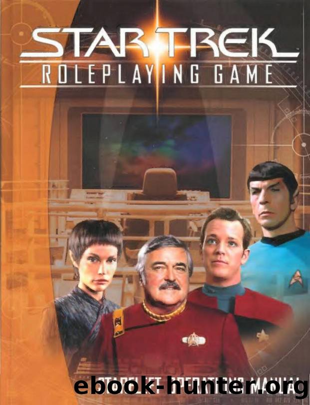 Star Trek Roleplaying Game (Decipher) by Starfleet Operations Manual text