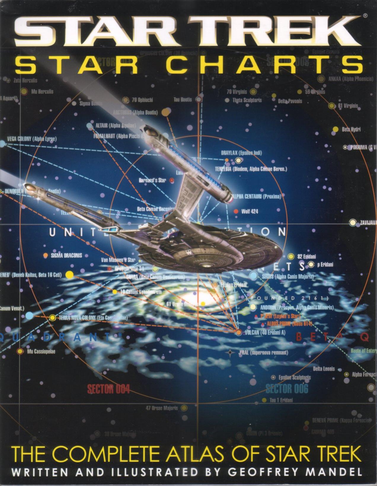 Star Trek Star Charts The Complete Atlas of Star Trek by Unknown