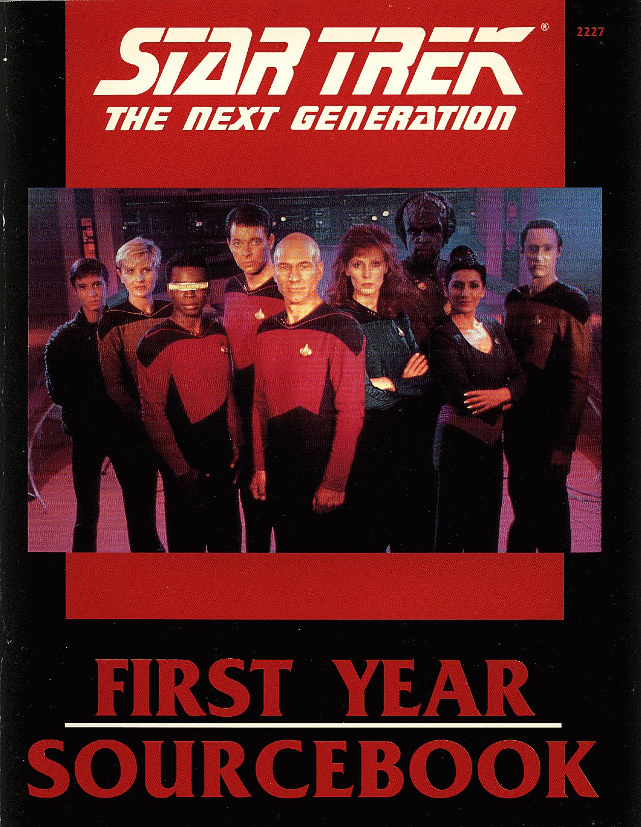 Star Trek TNG First Year Sourcebook by Unknown