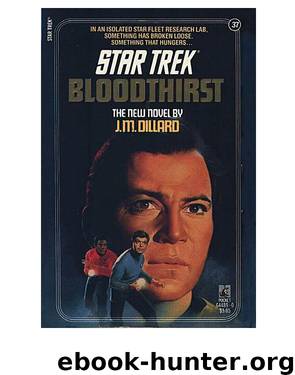 Star Trek TOS - 037 Bloodthirst by J. M. Dillard