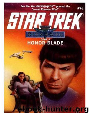 Star Trek TOS - 096 Rihannsu 4, Honor Blade by Diane Duane