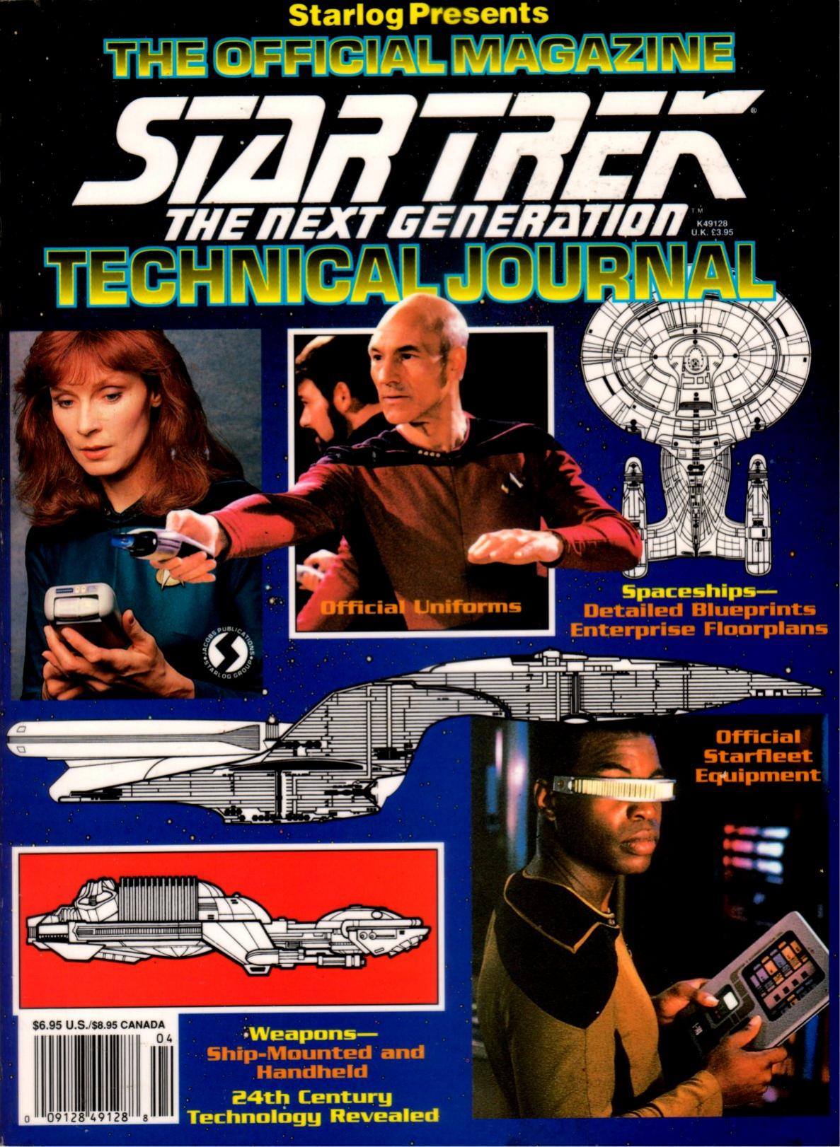 Star Trek The Next Generation Technical Journal by Unknown