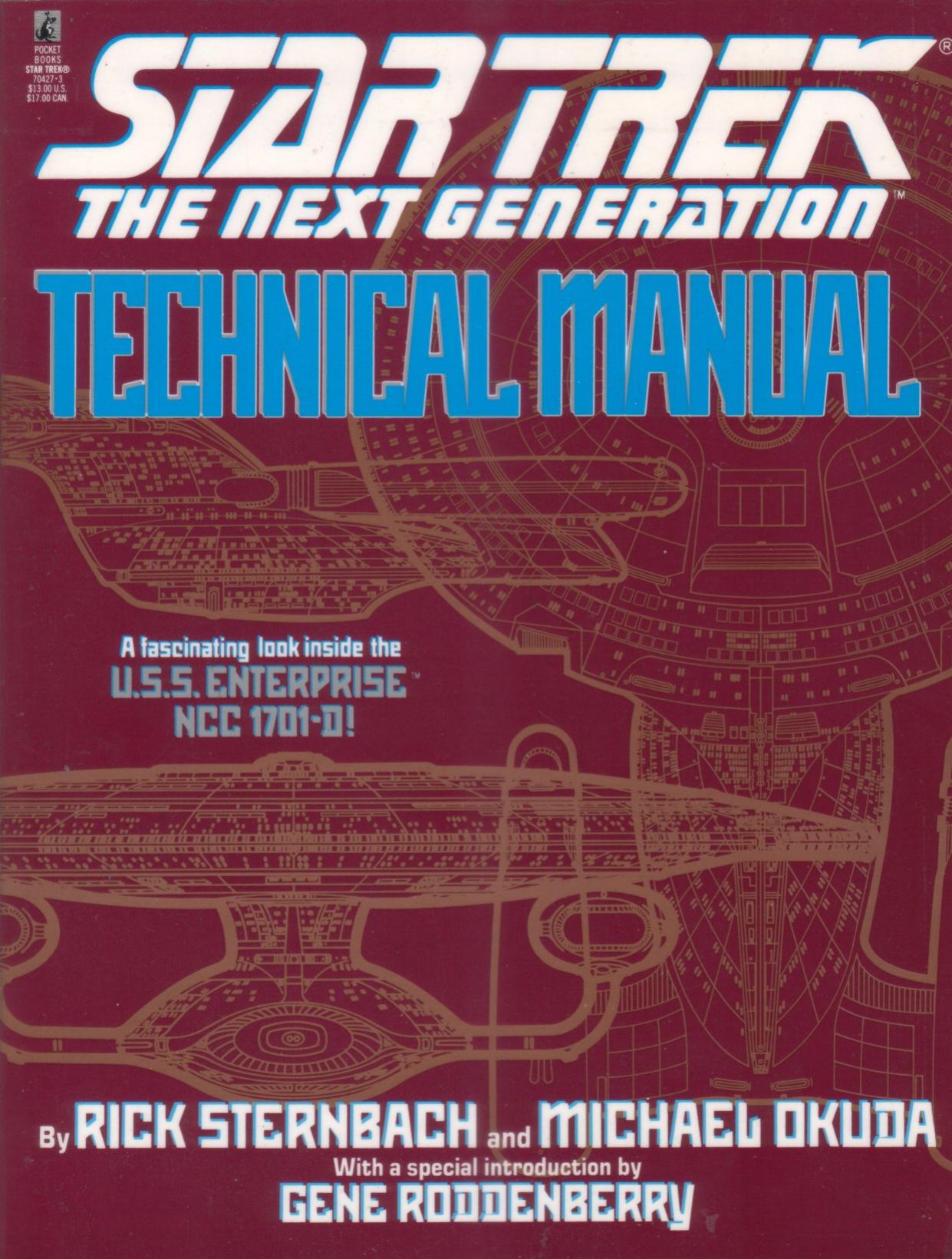 Star Trek The Next Generation Technical Manual by Unknown