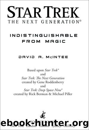 Star Trek The Next GenerationÂ® by David A. McIntee