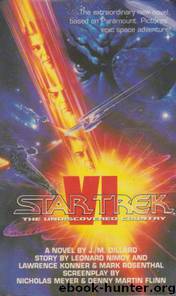 Star Trek VI the Undiscovered Country by J. M. Dillard