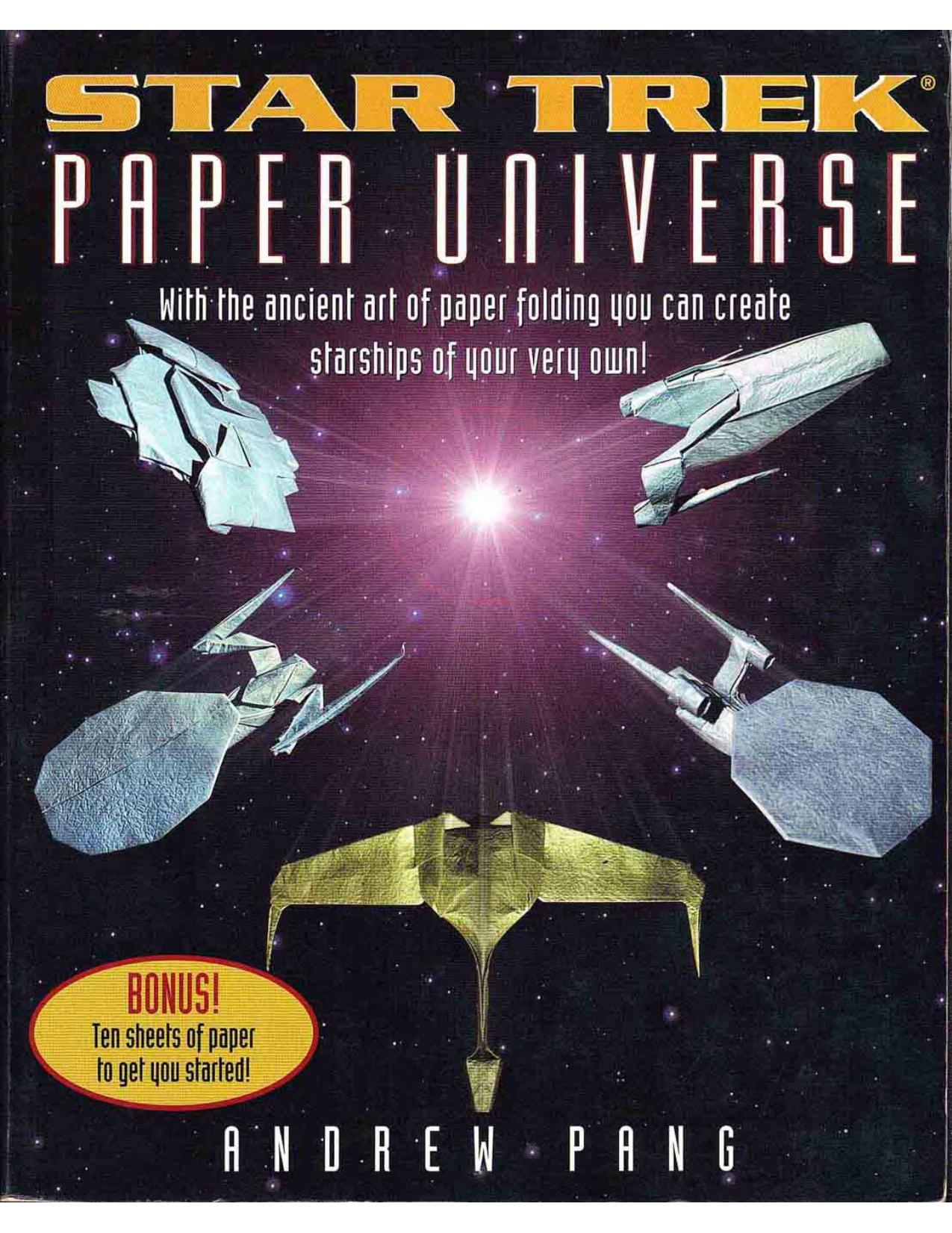 Star Trek paper universe by Pang Andrew